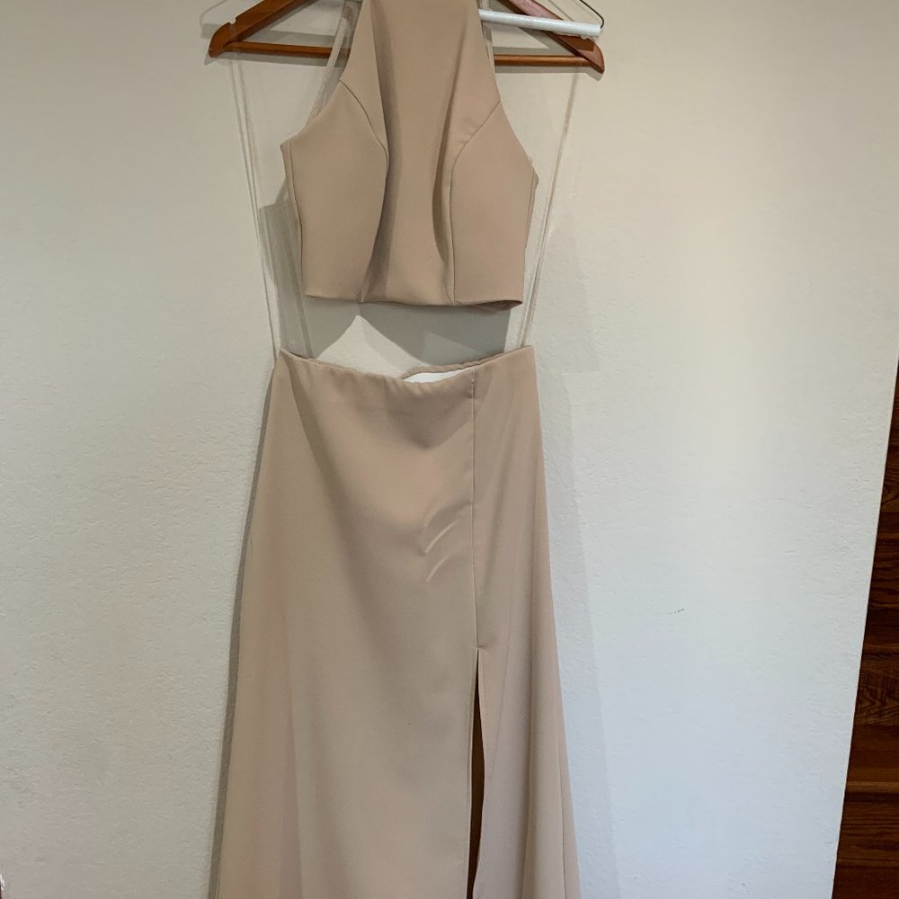 Windsor Beige 2 Piece Dress Size 3
